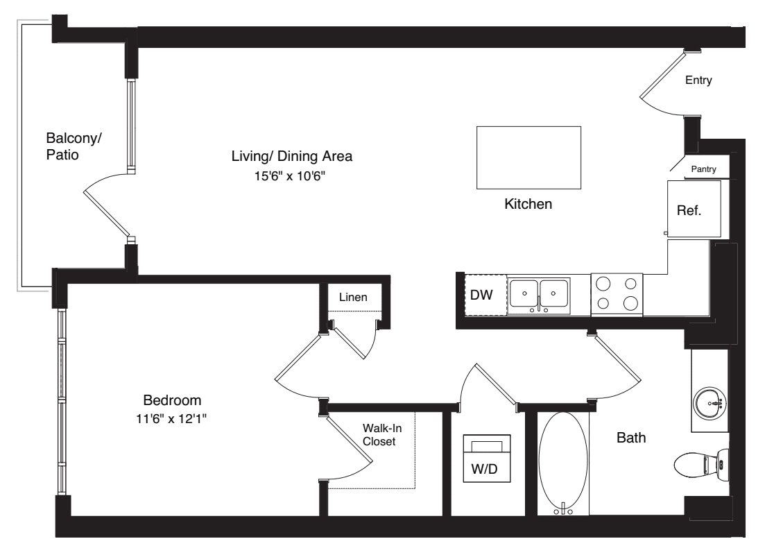 Podium A1 floor plan