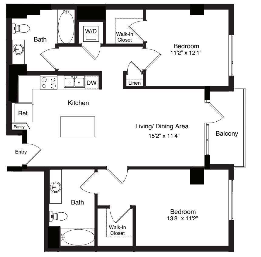 Tower B1 floor plan