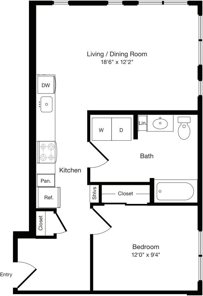 A4 East floor plan