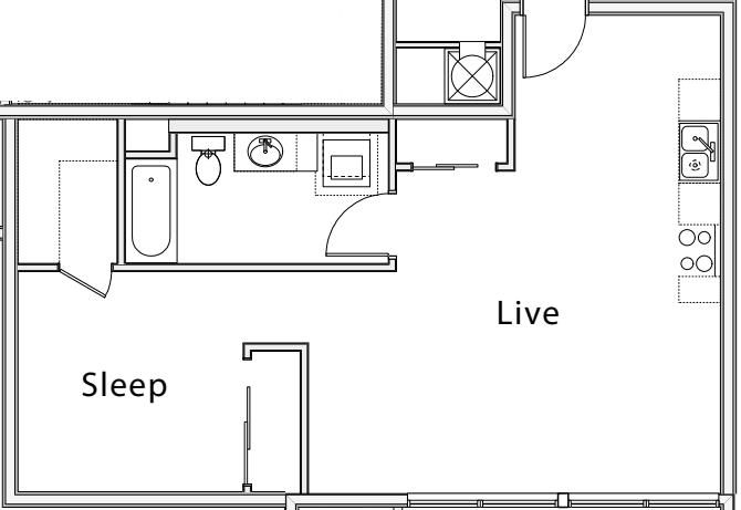 Studio Q floor plan