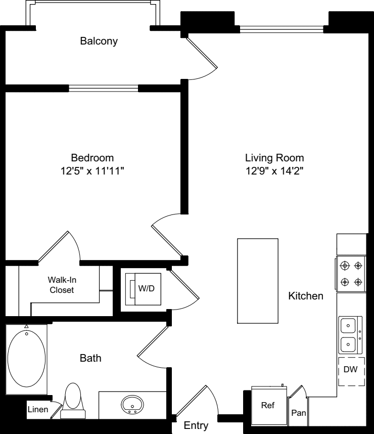 A1.1 floor plan