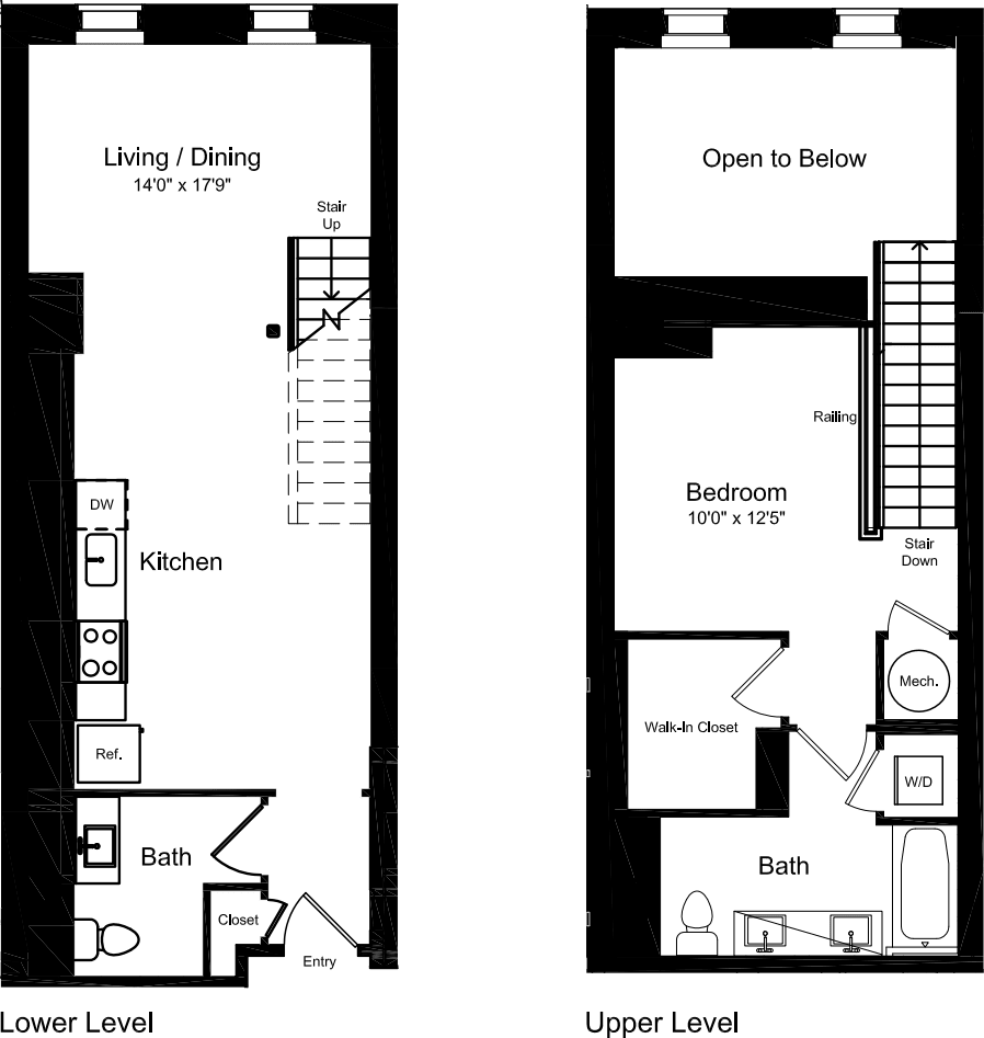 LE floor plan