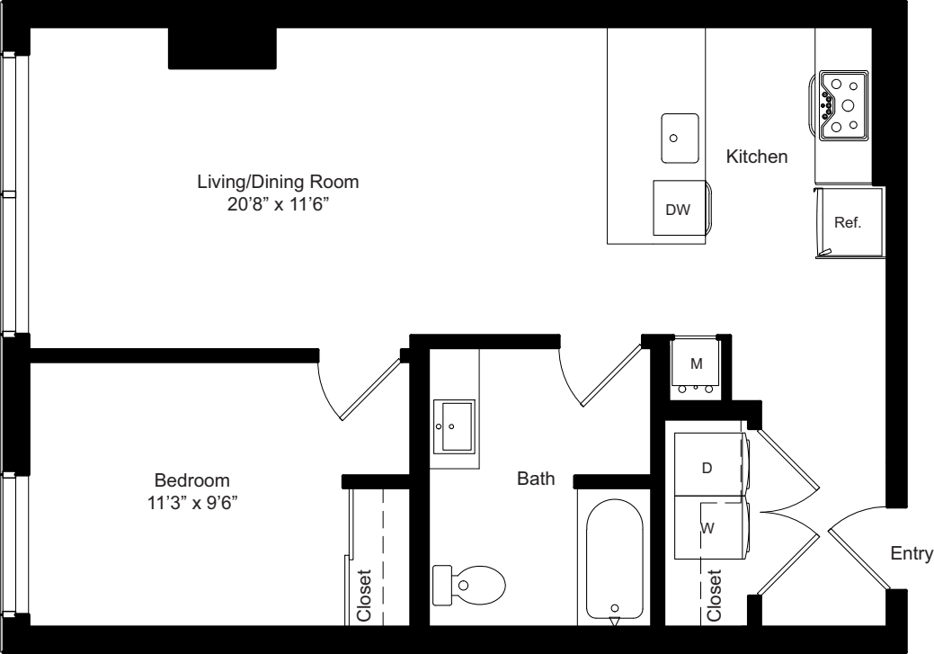 A3a Type A floor plan