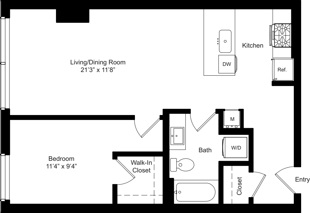 A3b Level 17-30 floor plan