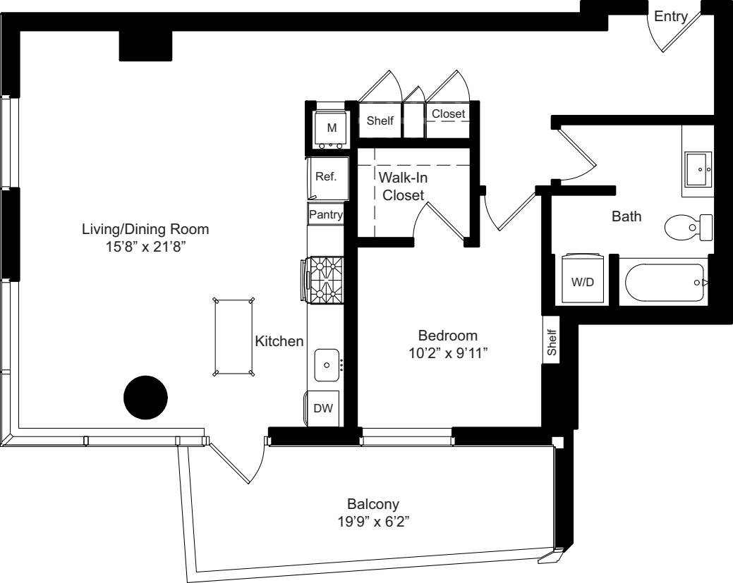 A4b floor plan