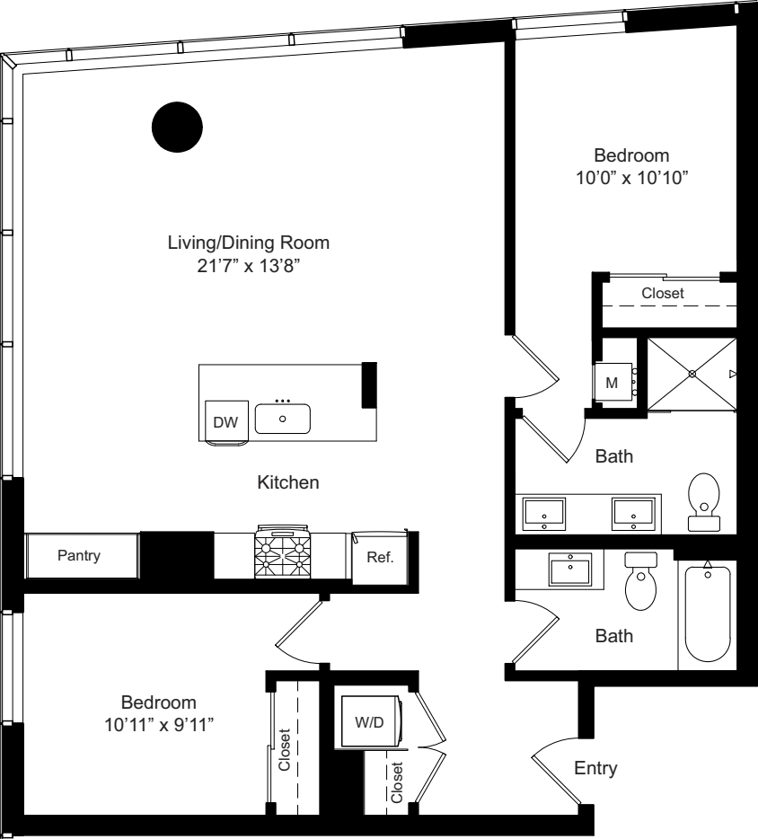 B1a floor plan