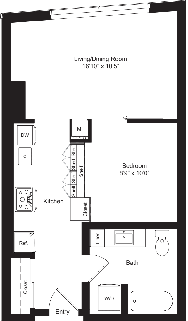 O1b Level 14-30 floor plan