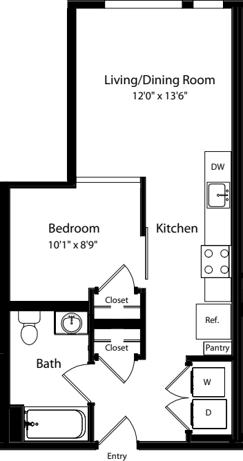 O1(A) floor plan