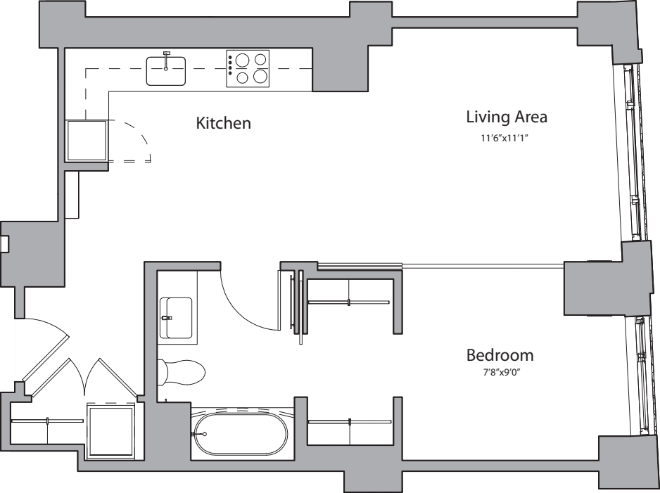 D floor plan
