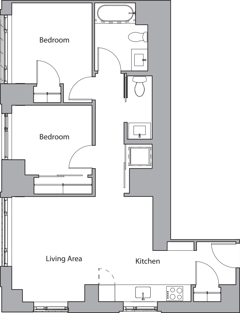 G floor plan