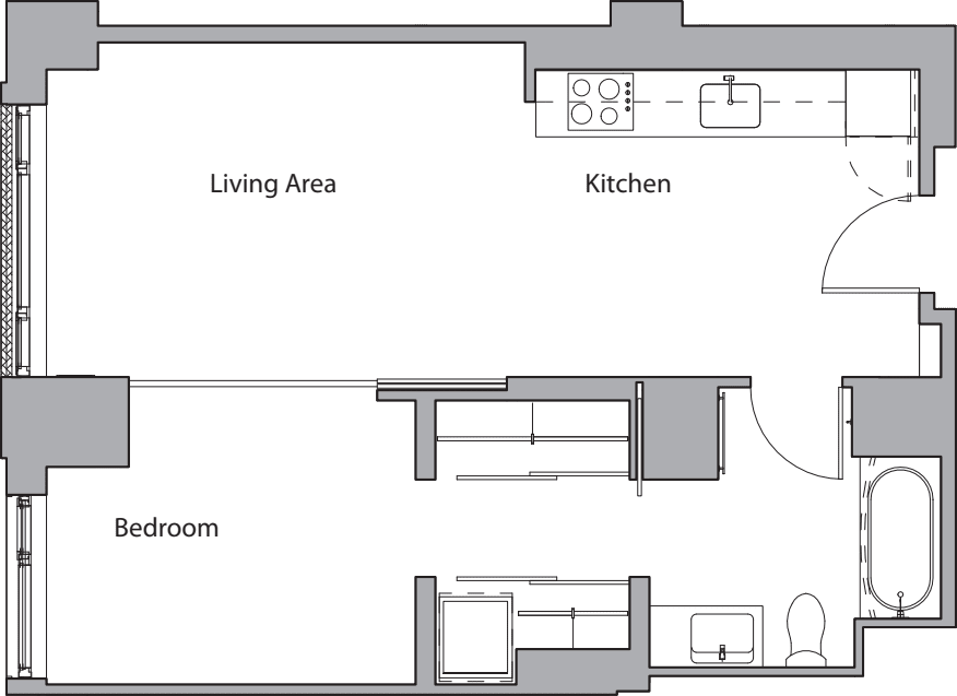 H floor plan