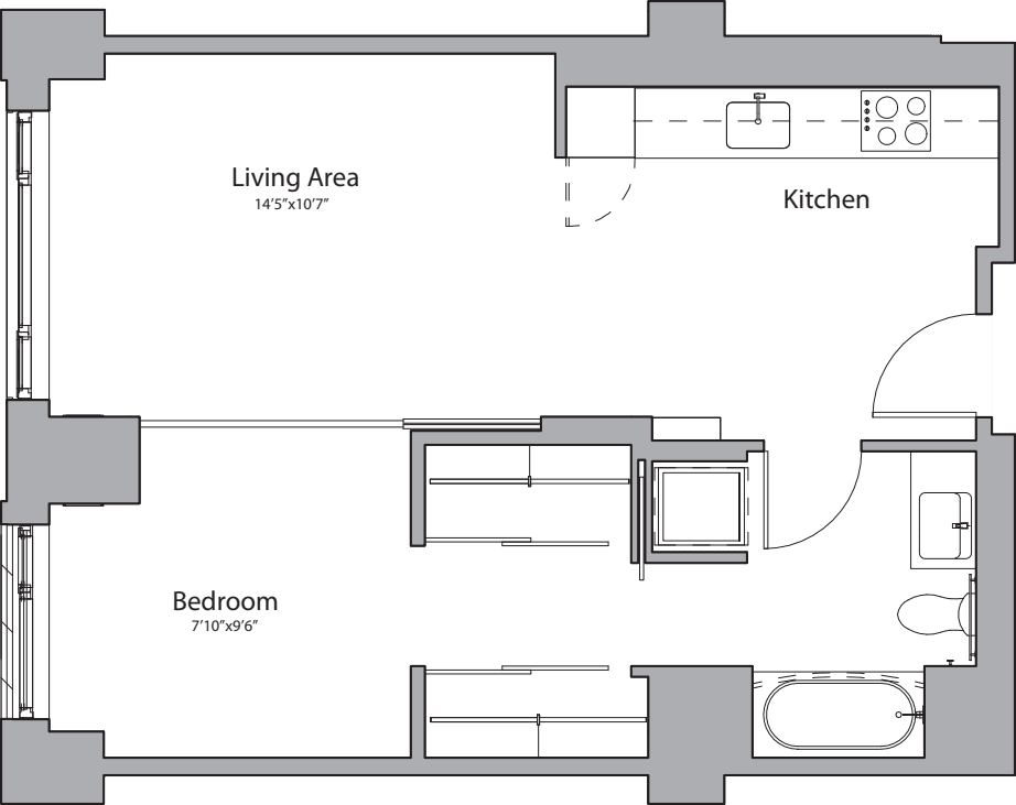 I floor plan
