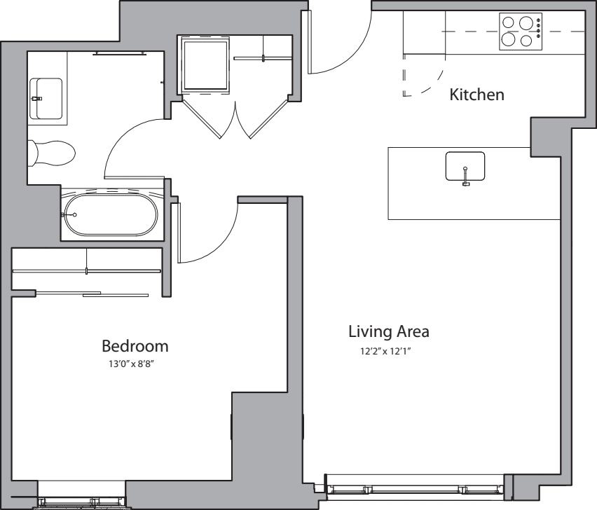 P floor plan