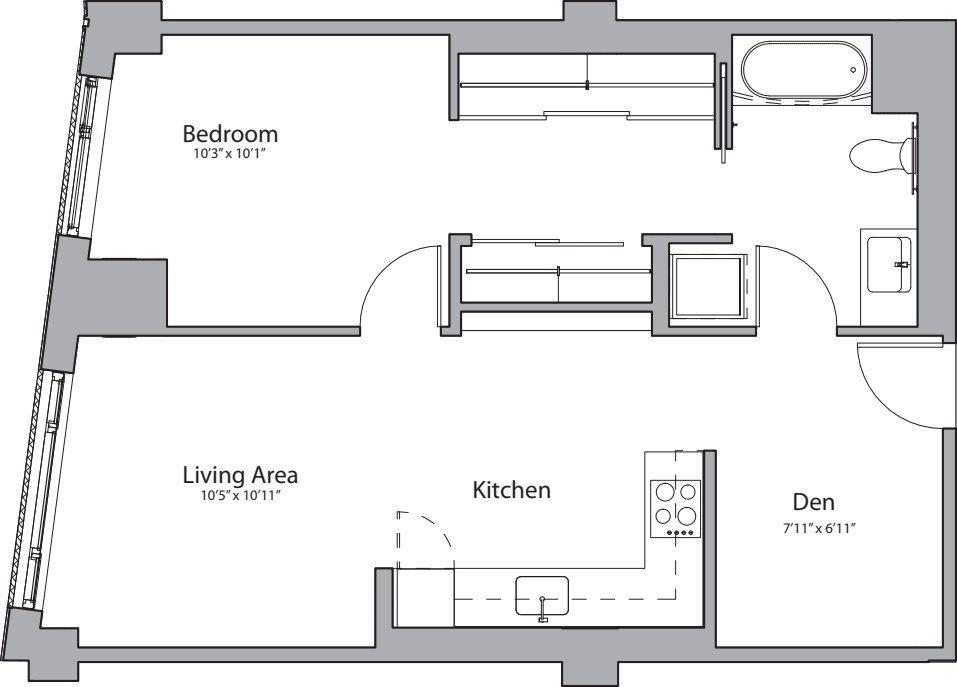 R floor plan