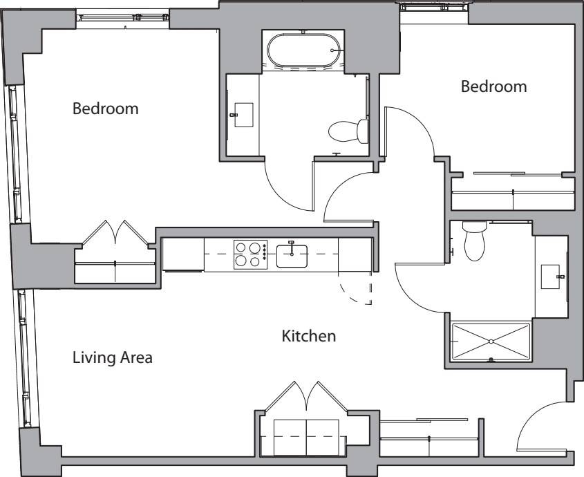 V – GROUP 2A floor plan