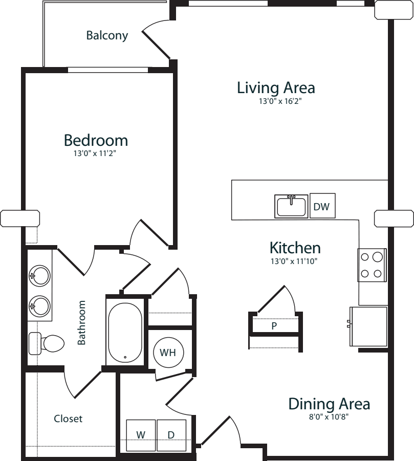 A2 floor plan
