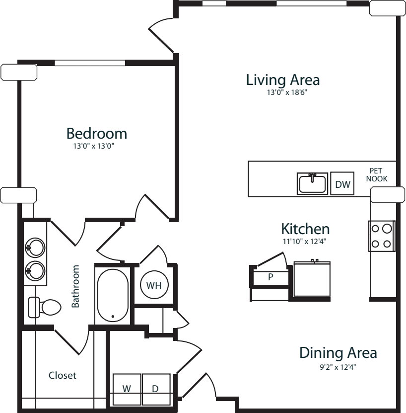 A4 floor plan