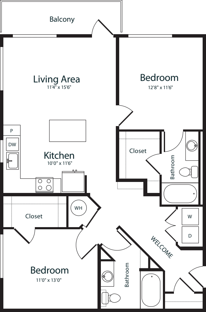 B2 floor plan