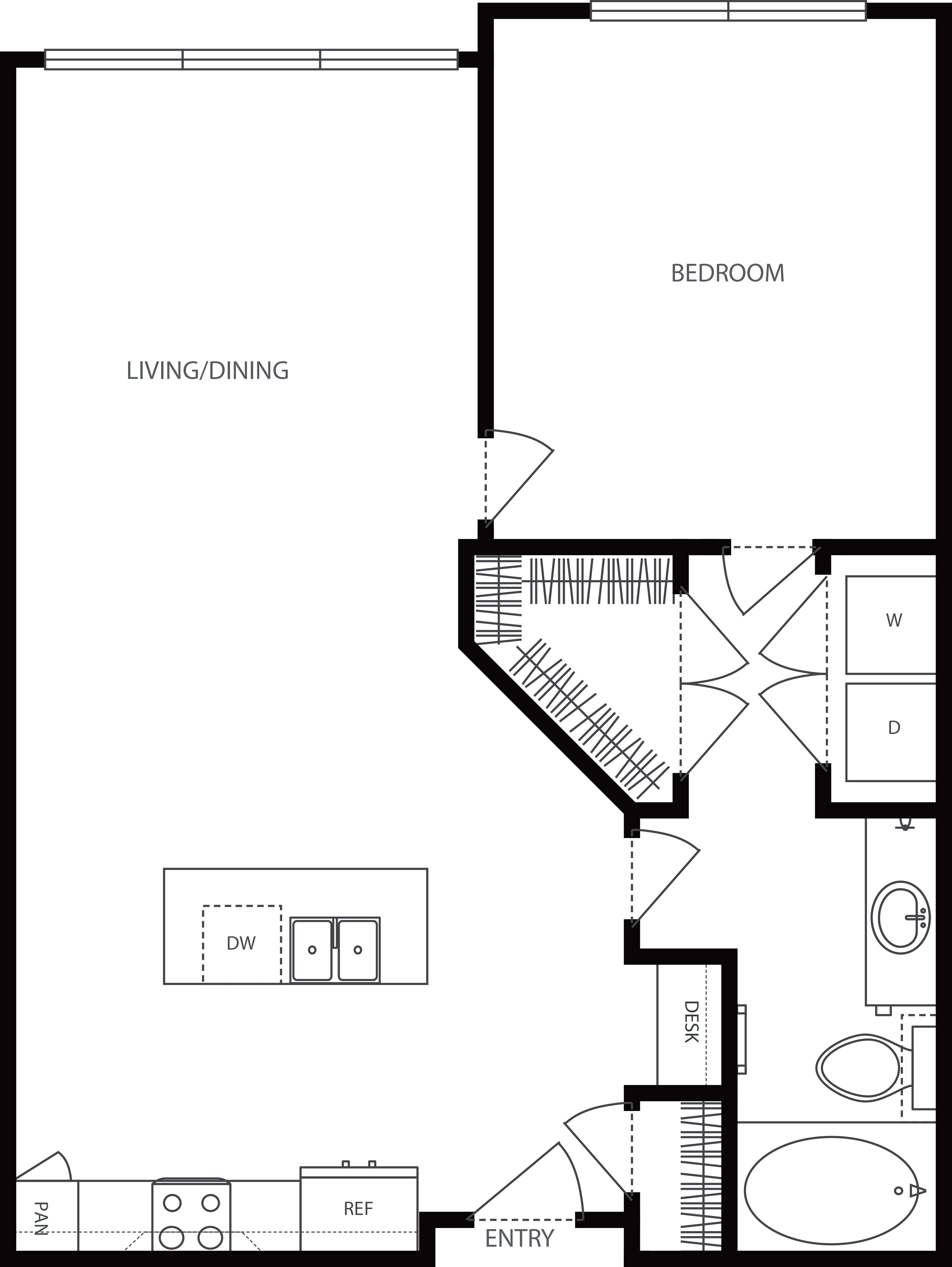 C floor plan