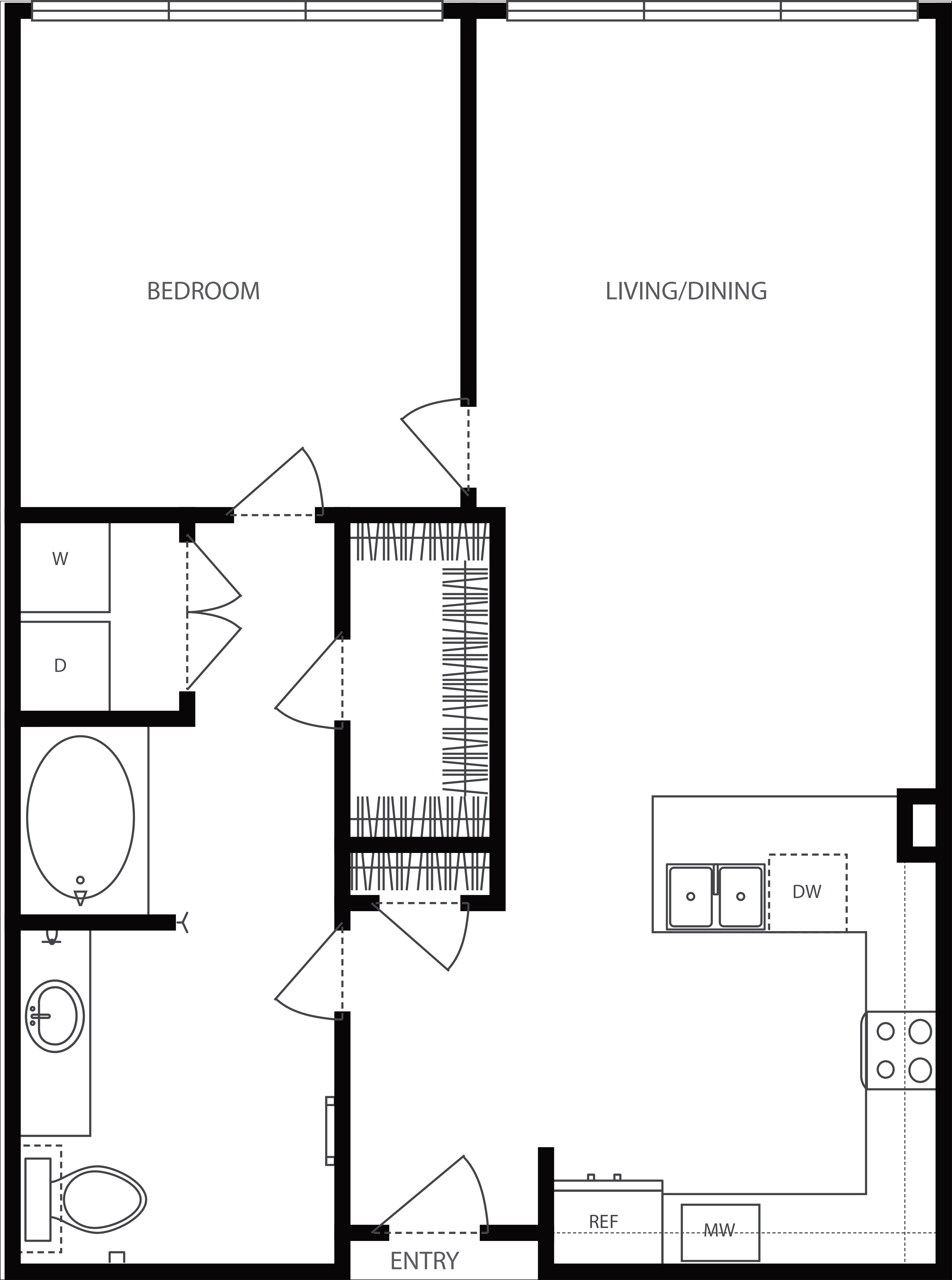 D floor plan