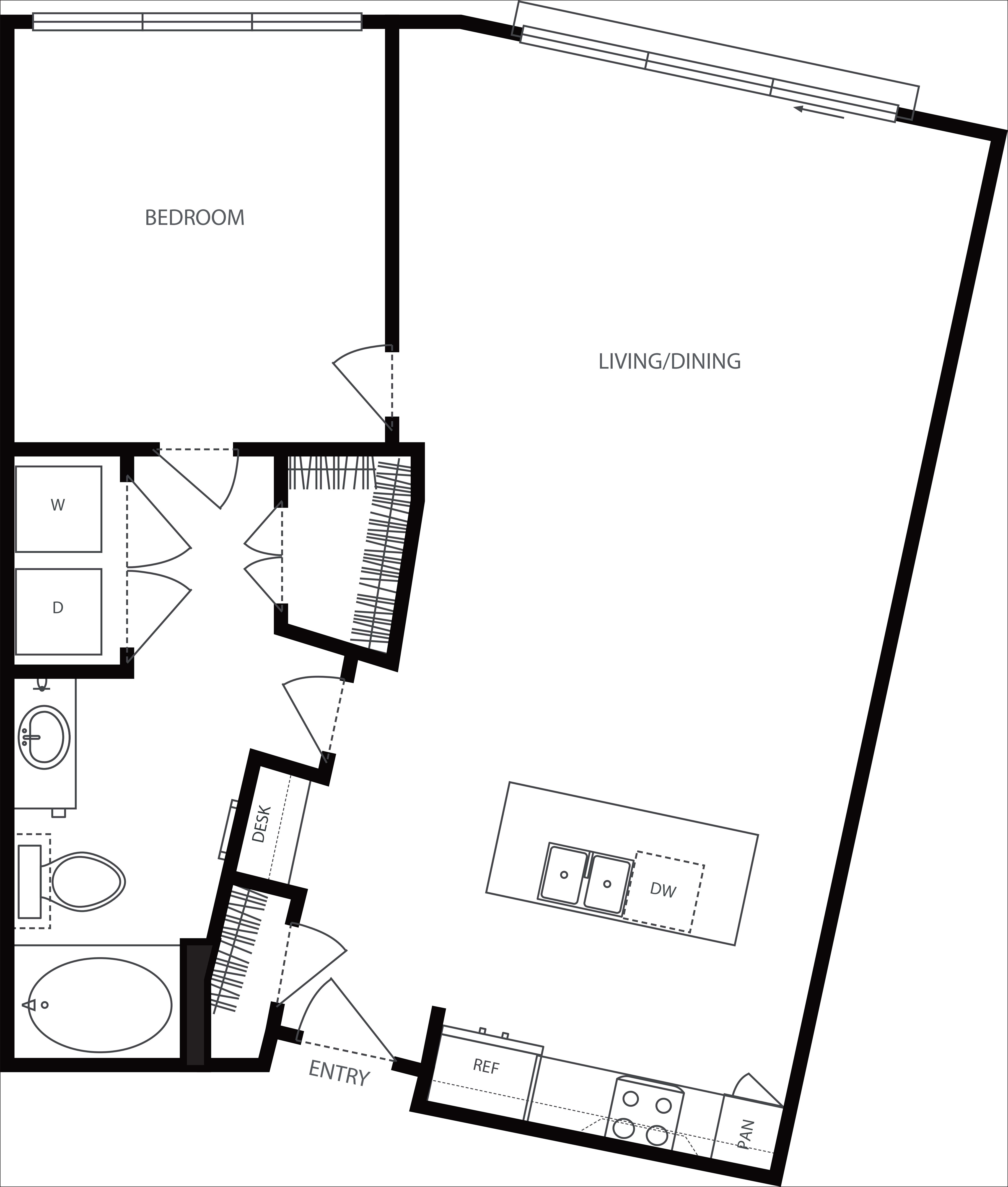 F floor plan