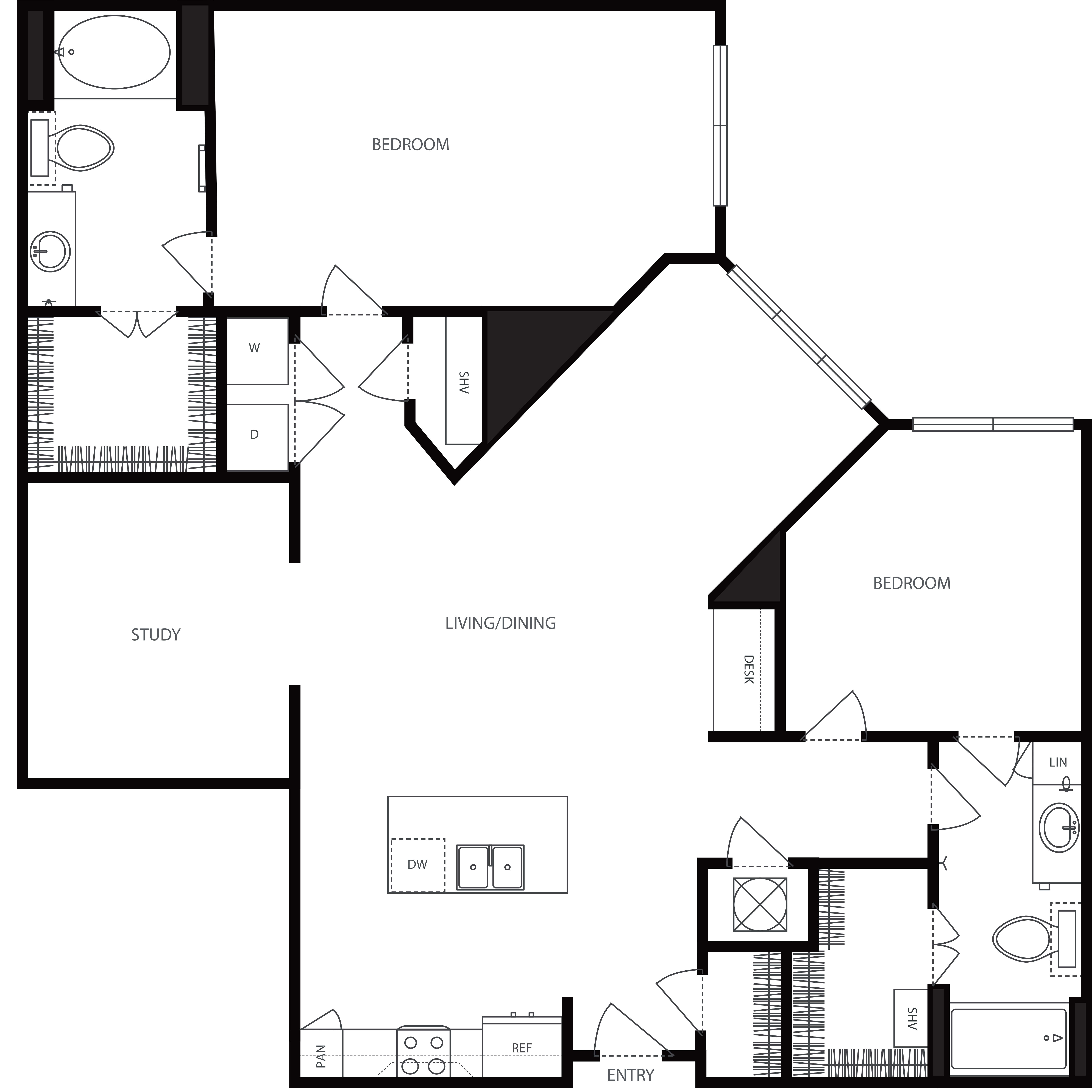 S floor plan