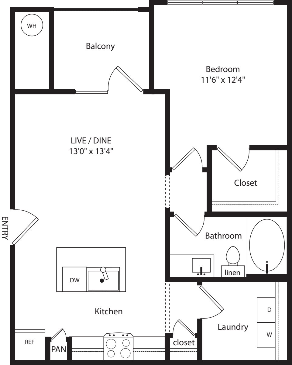 A1 floor plan