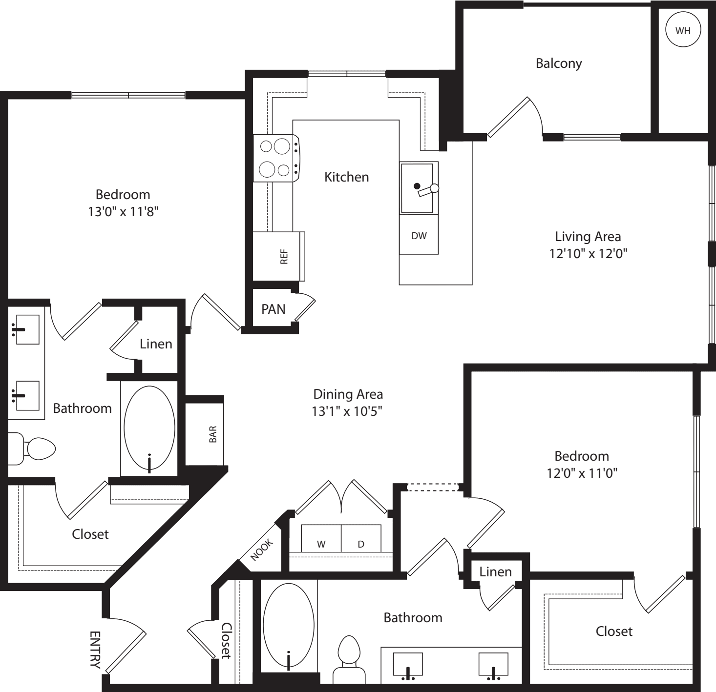 B2 floor plan