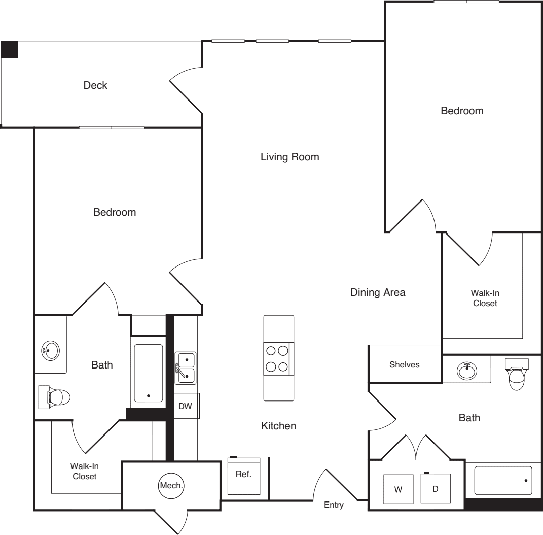 Monarch floor plan