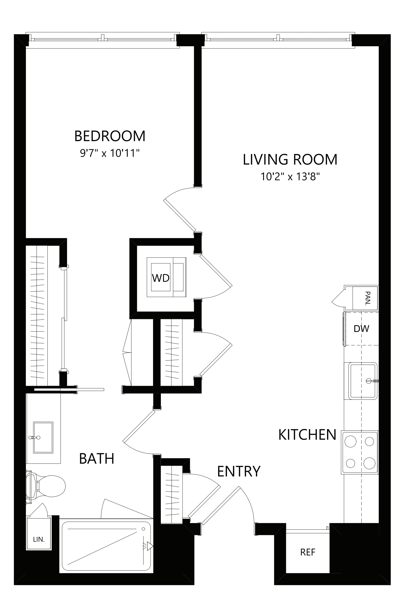 A9 floor plan