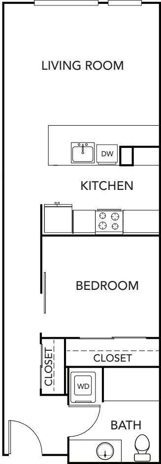 Broadway B1 SIM floor plan