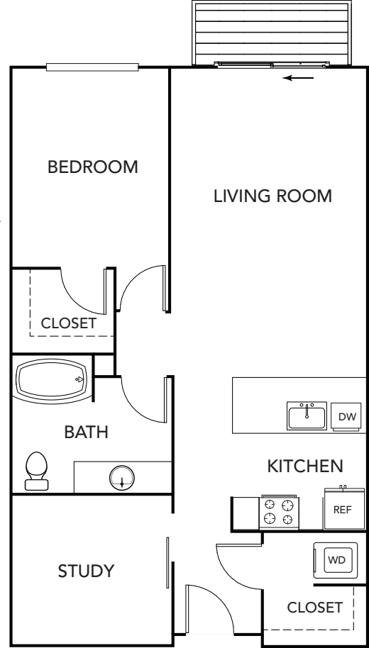 Highland C1 floor plan