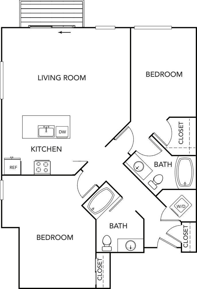 Lincoln D4 floor plan