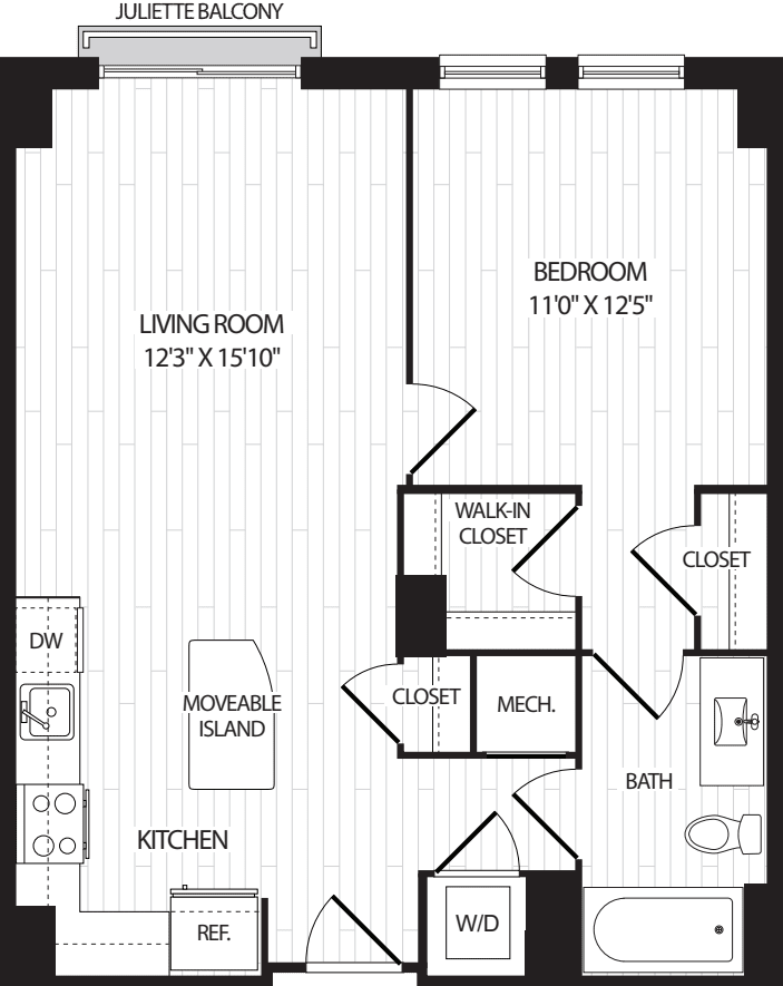 A9 floor plan