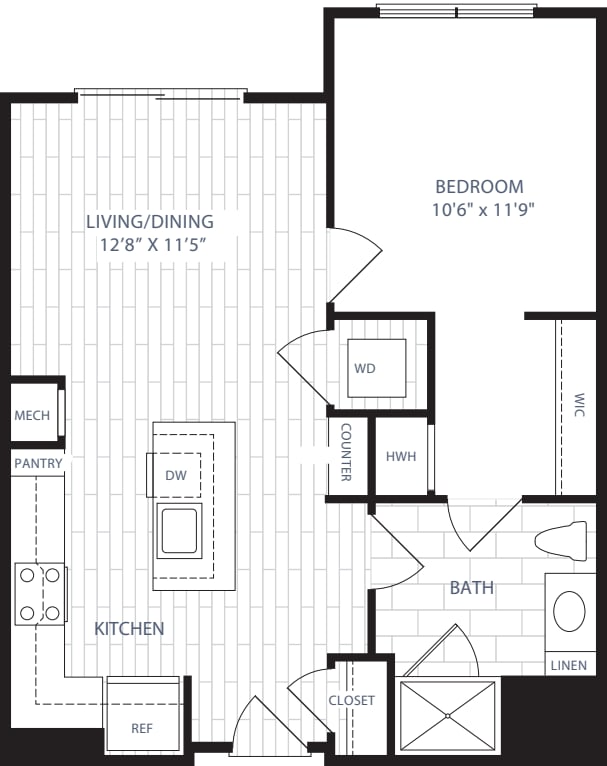A1B floor plan