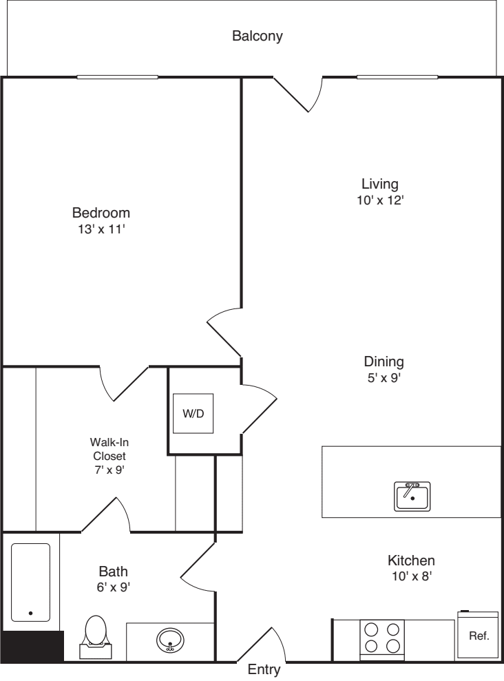 A1 floor plan