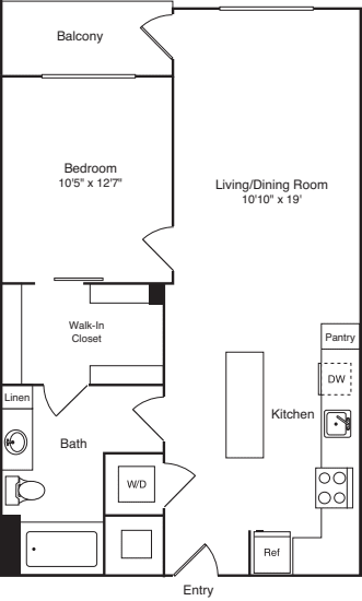A14 floor plan