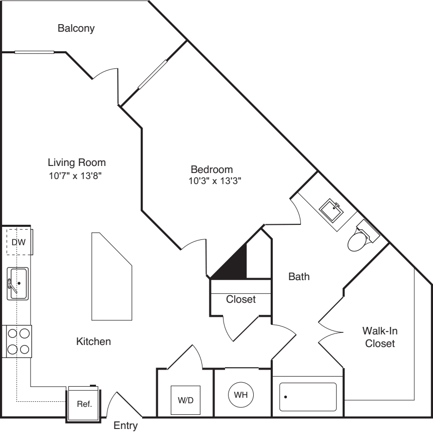 A2 floor plan