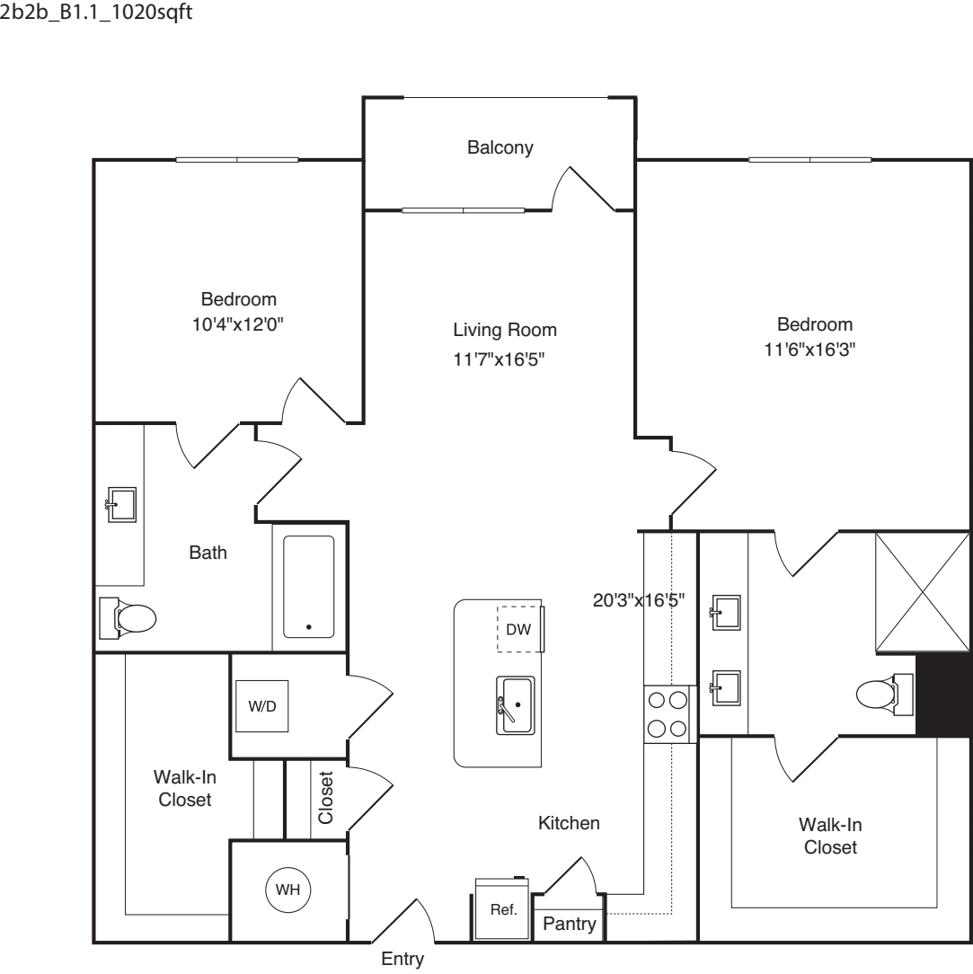 B1.1 floor plan