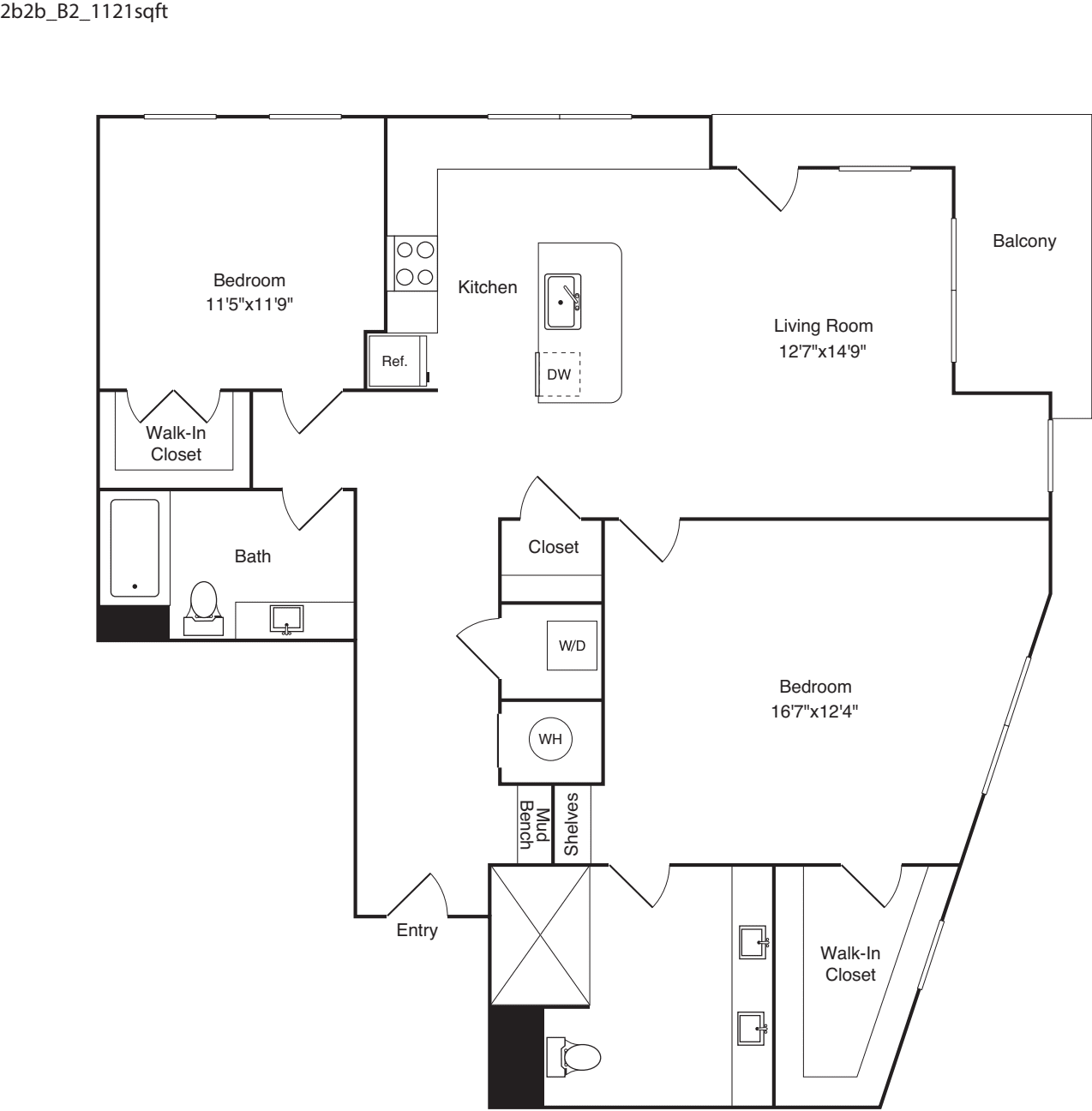B2 floor plan