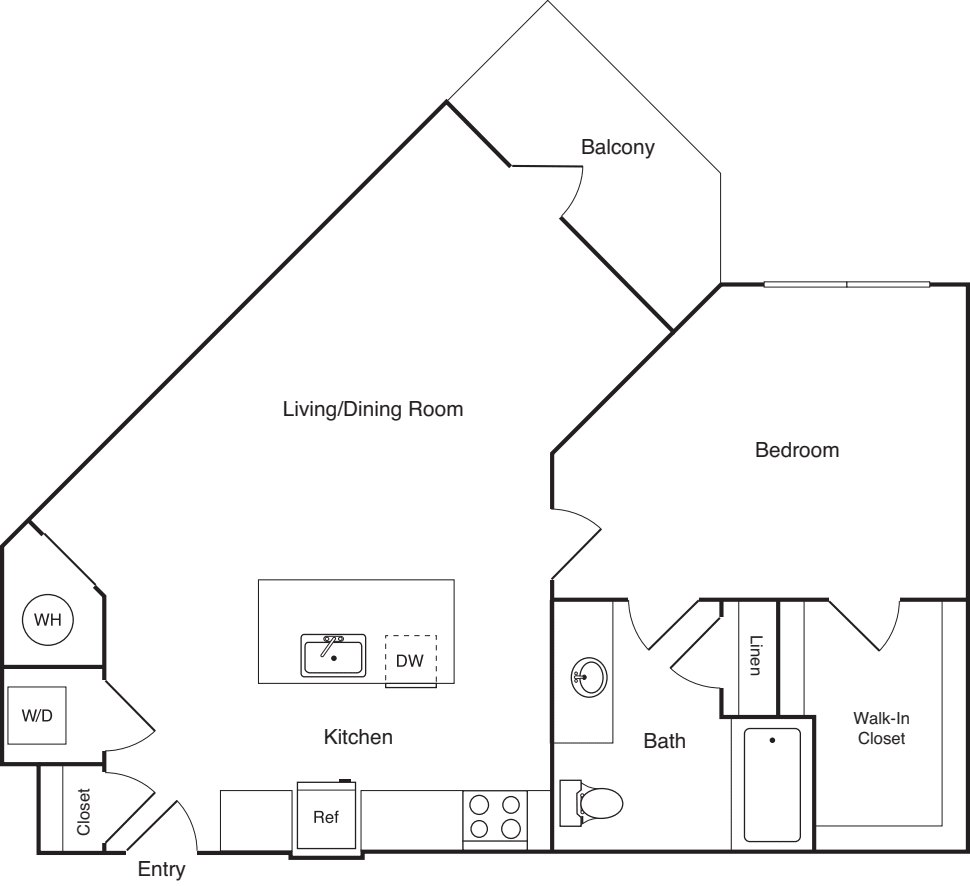 A2 floor plan