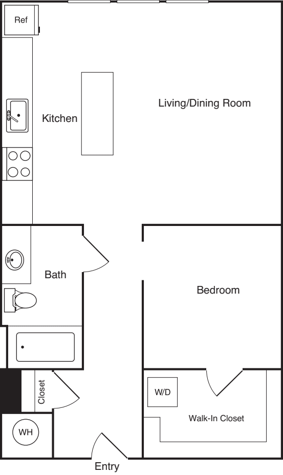 E1 floor plan