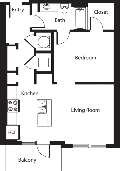 A6 floor plan