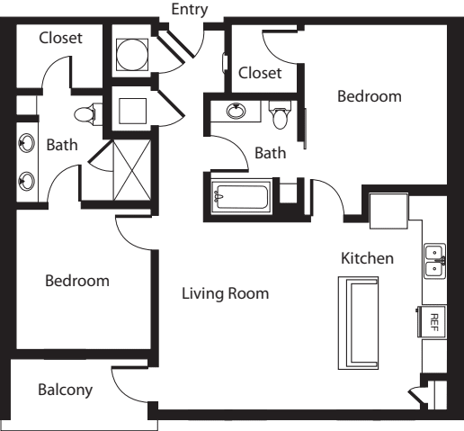 B2 floor plan