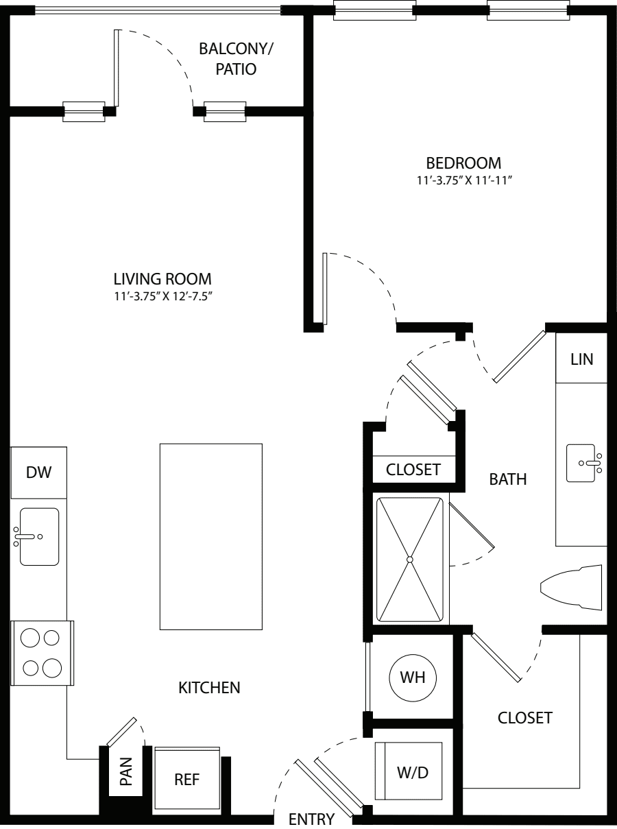 A1 floor plan