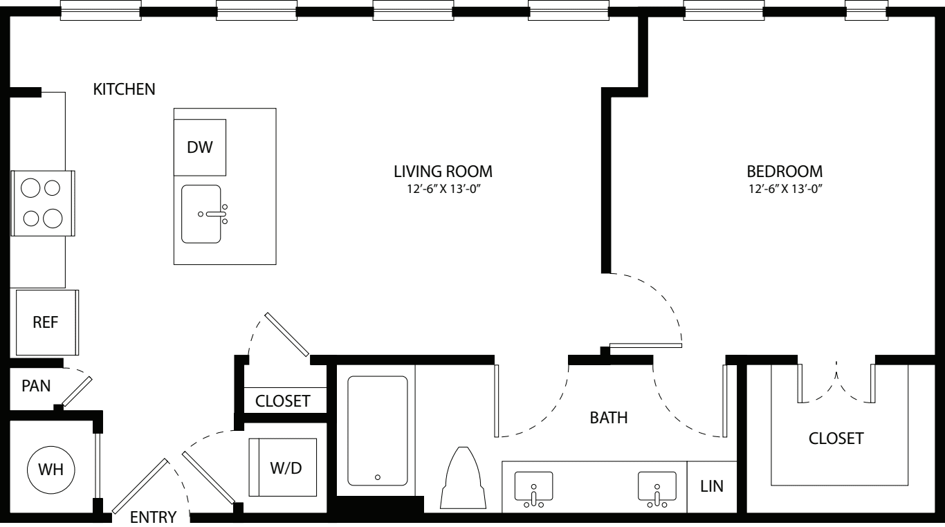 A2 floor plan