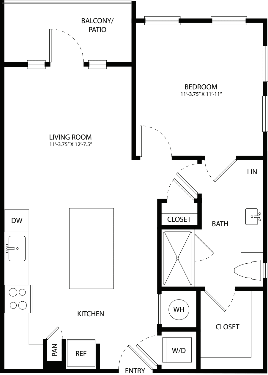 A1.D floor plan