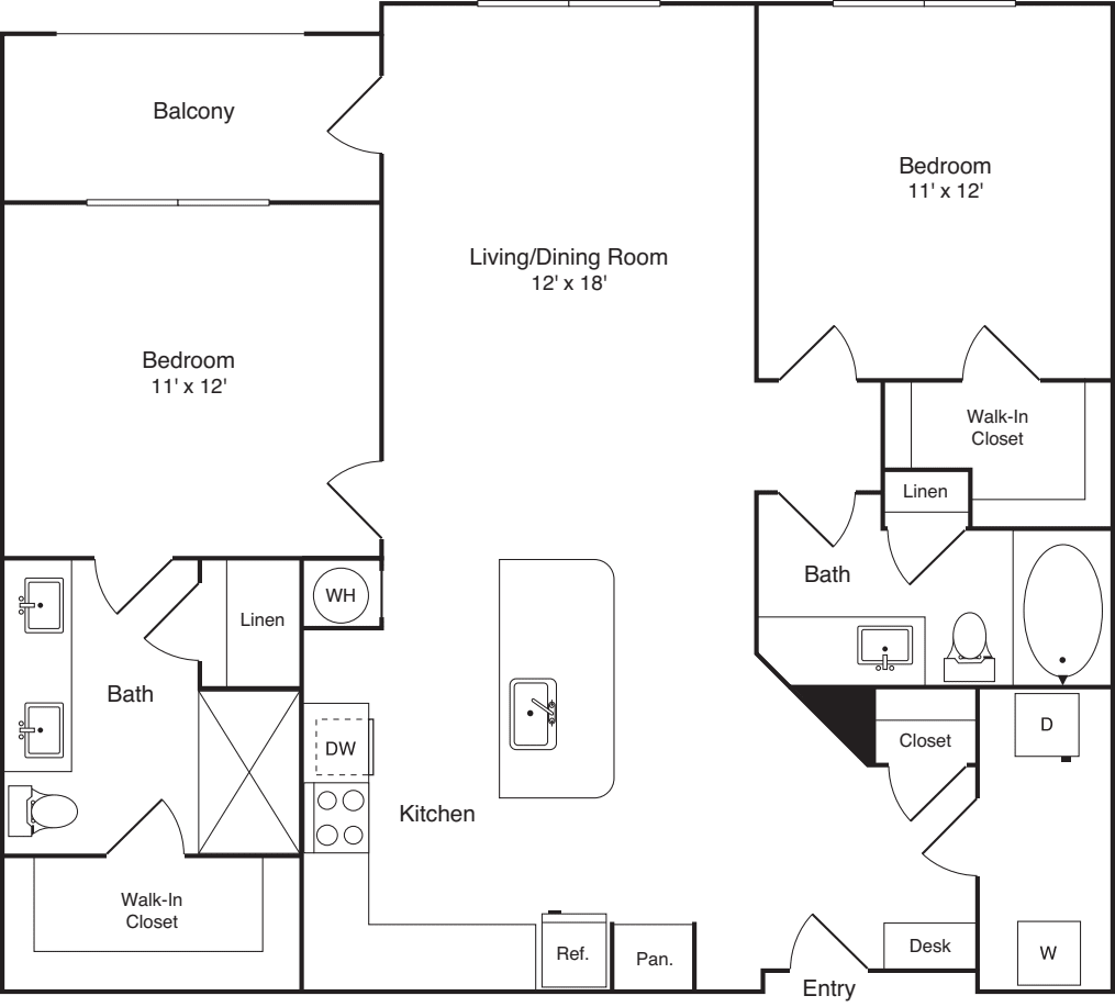 The Independence floor plan