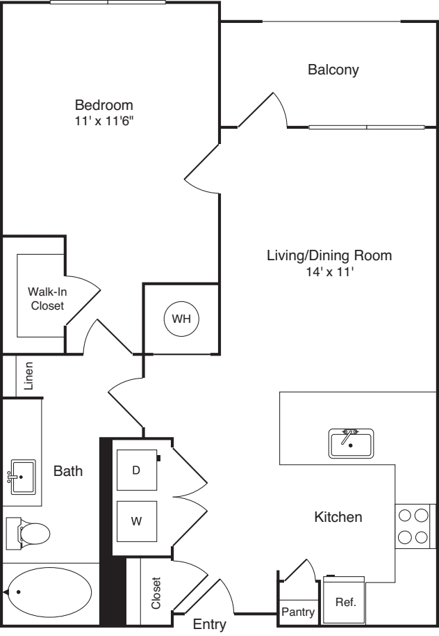 The Ohio floor plan