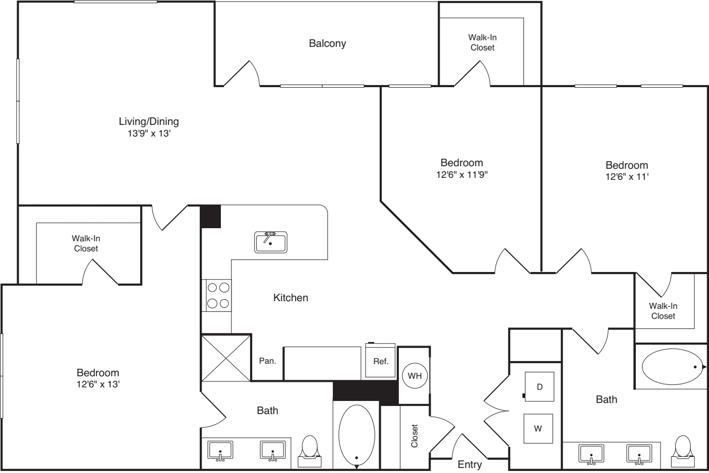 The Parkwood floor plan